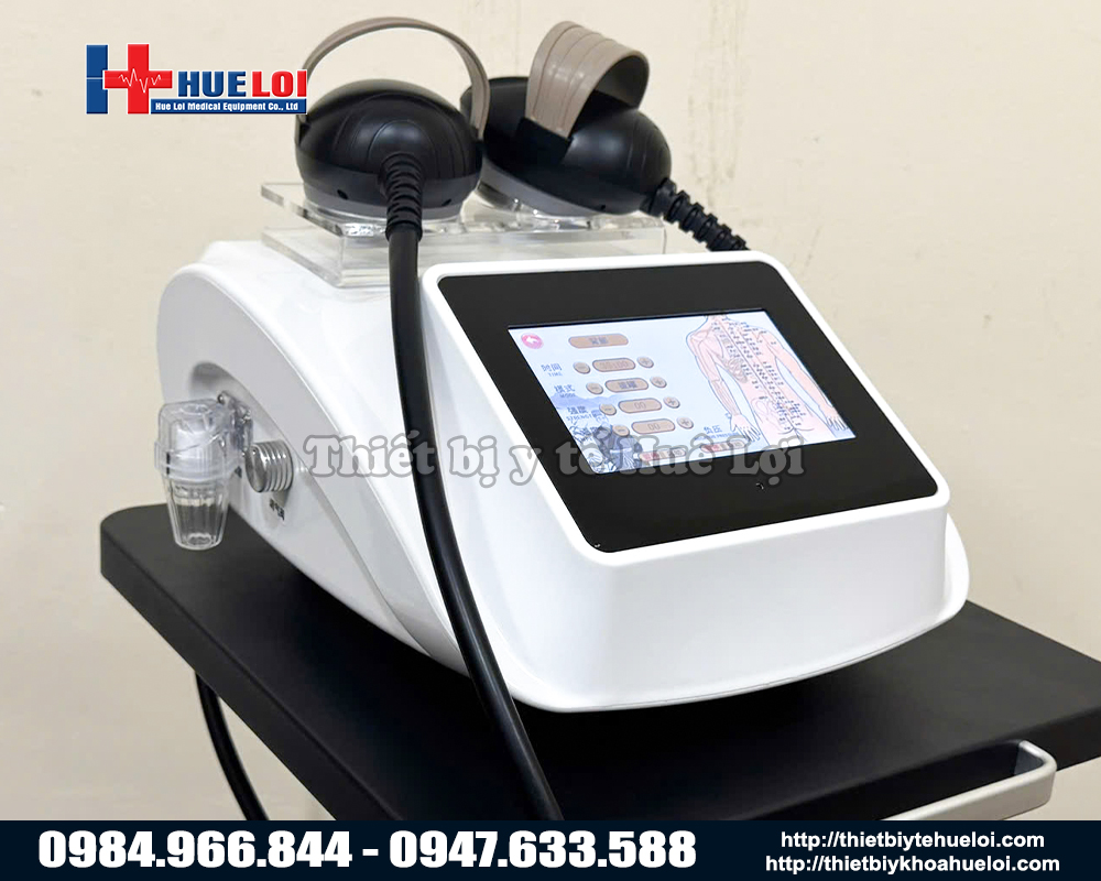 Máy điện sinh học hỗ trợ nhiệt và giác hơi