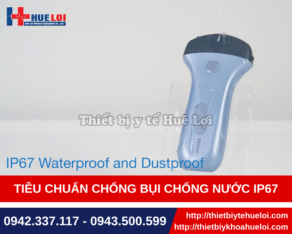 Máy siêu âm di động đạt chuẩn IP67