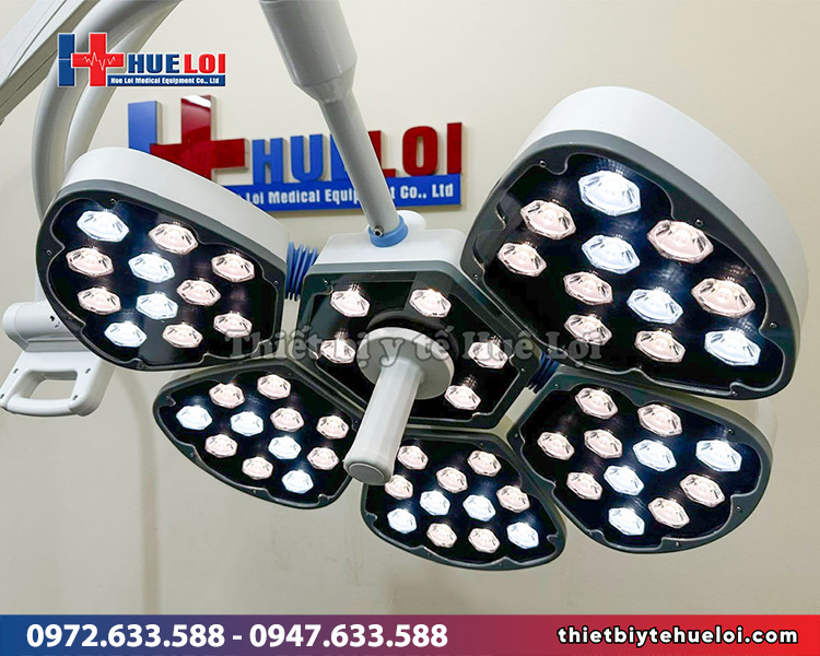 đèn mổ 5 cánh led di động