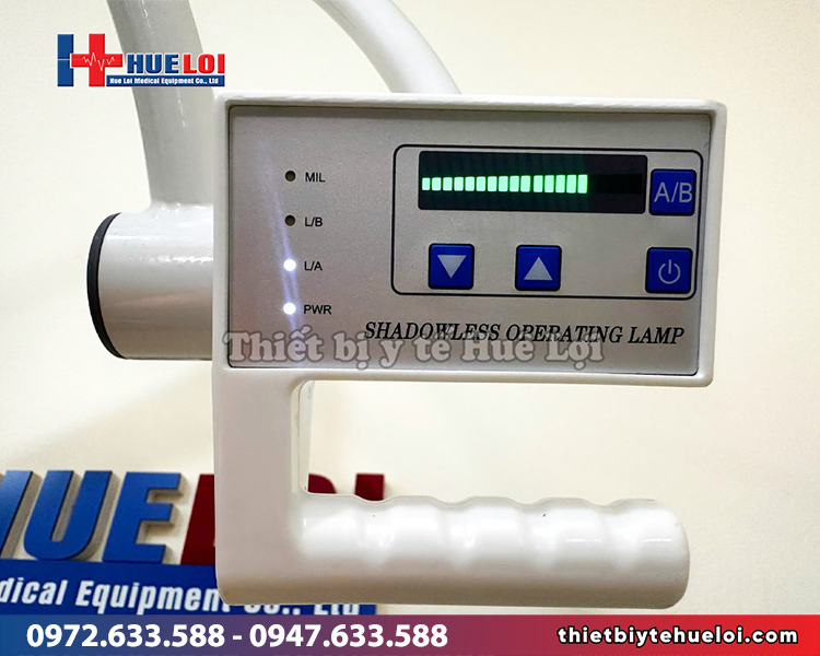 bảng điều khiển đèn mổ