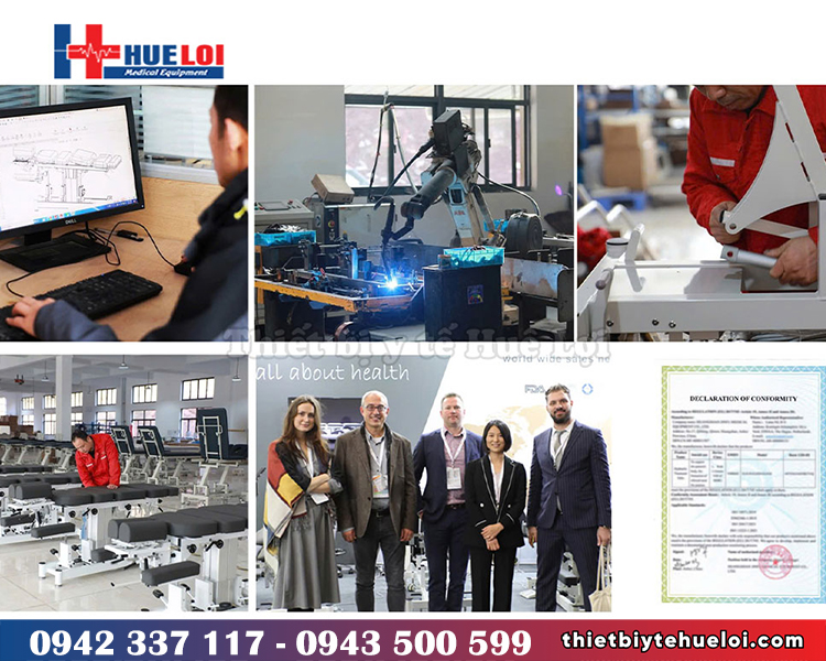 hãng sản xuất giường chiropractic uy tín