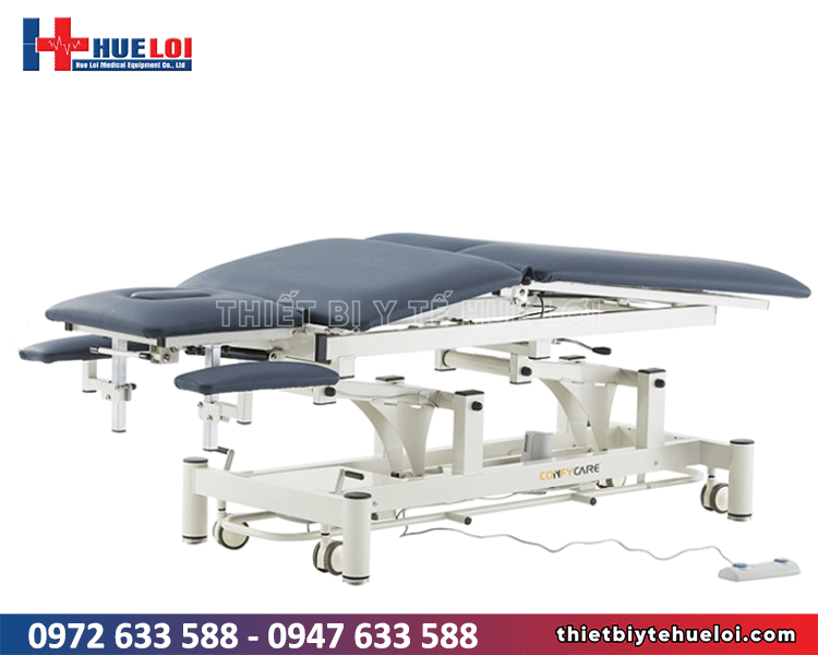 giường trị liệu cột sống phần chân tách rời