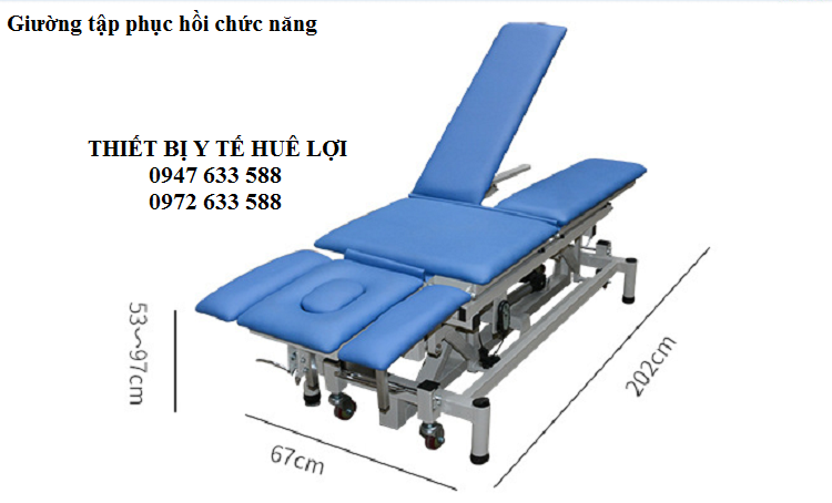 giường điện tập phục hồi chức năng