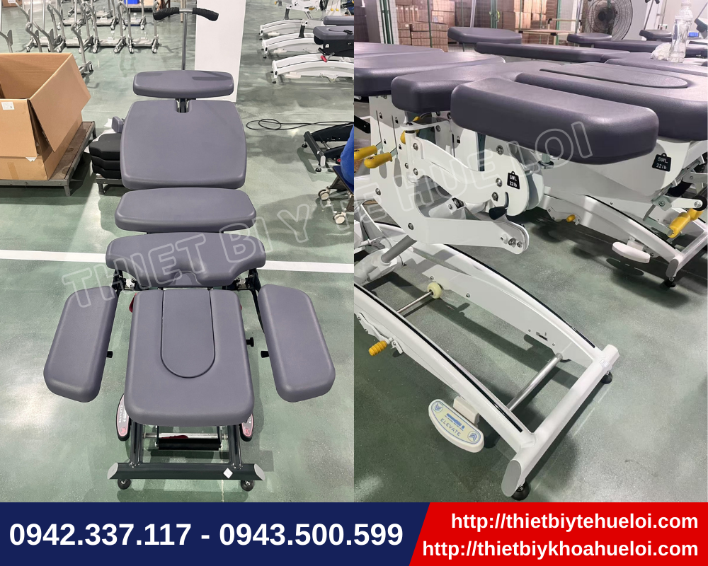 Hình ảnh thực tế bàn tác động cột sống hiện đại