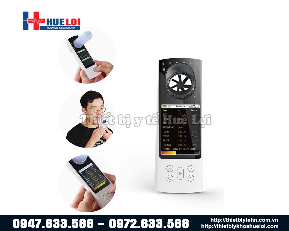 máy đo khí phế dung giá rẻ