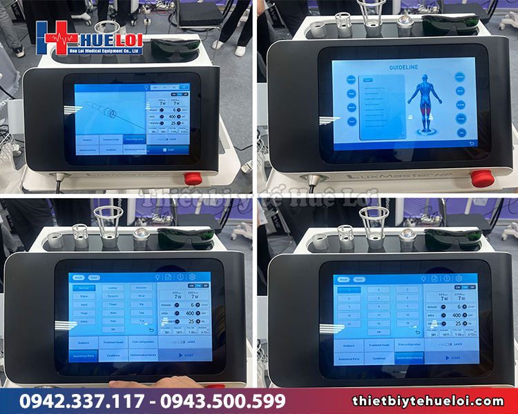 màn hình máy laser công suất lớn