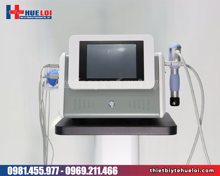 máy xung kích kết hợp kích thích cơ điện texua