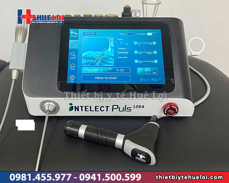 máy xung kích vật lý trị liệu 2 trong 1