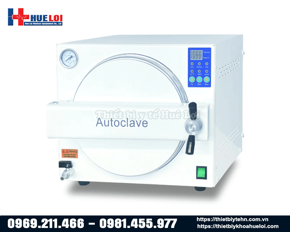 thiết bị hấp tiệt trùng nha khoa 18l