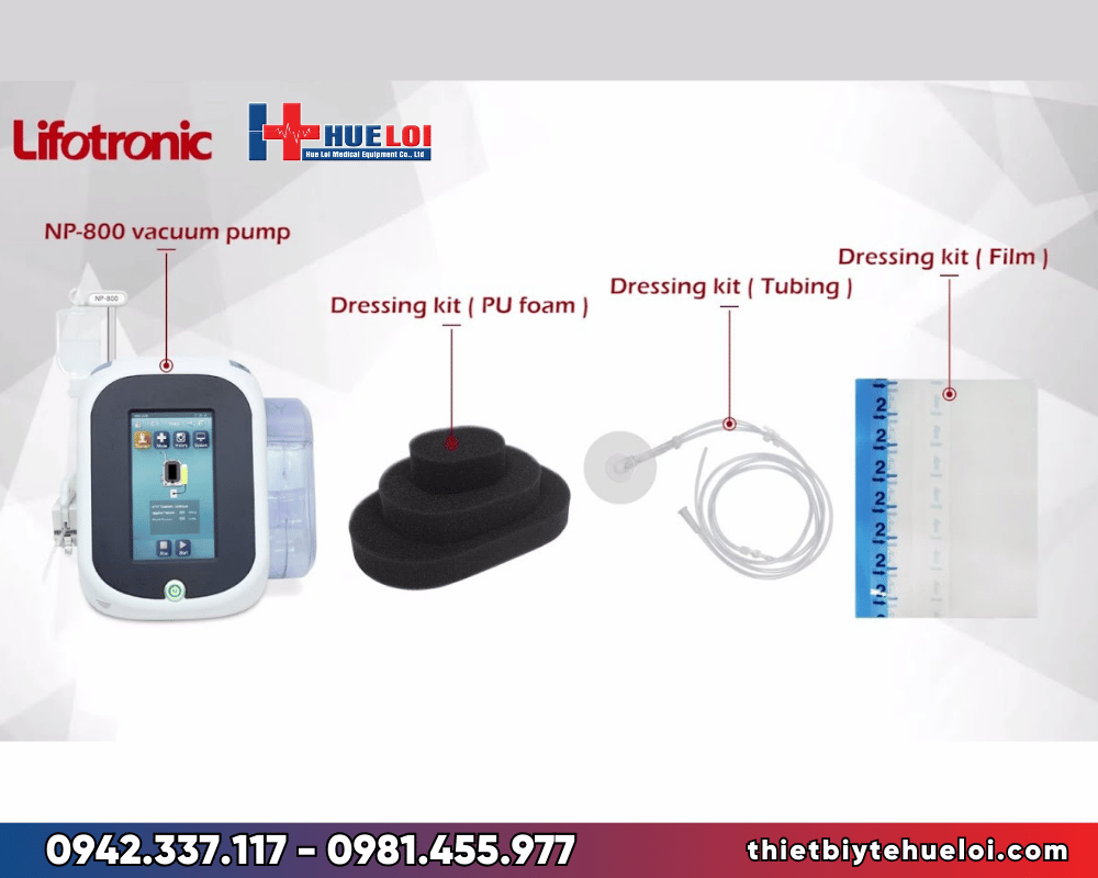 Các bộ phận thành phần của máy NP-800