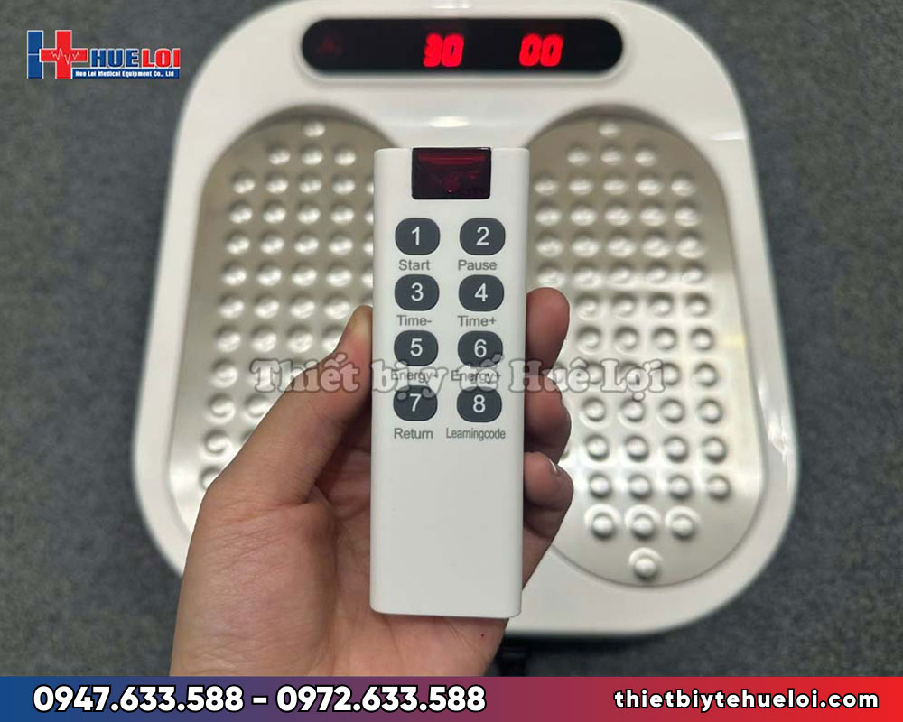 điều khiển máy terahertz massage chân