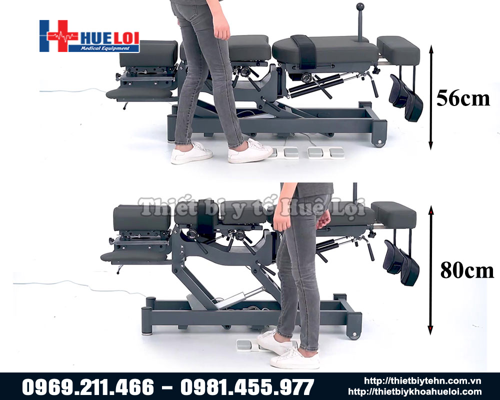 giường nắn chỉnh cột sống