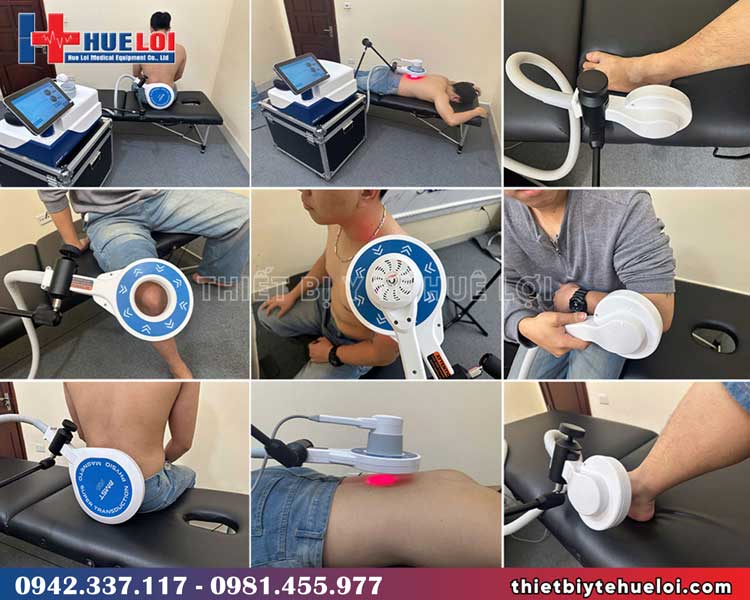 bệnh nhân trị liệu bằng thiết bị pmst-pro