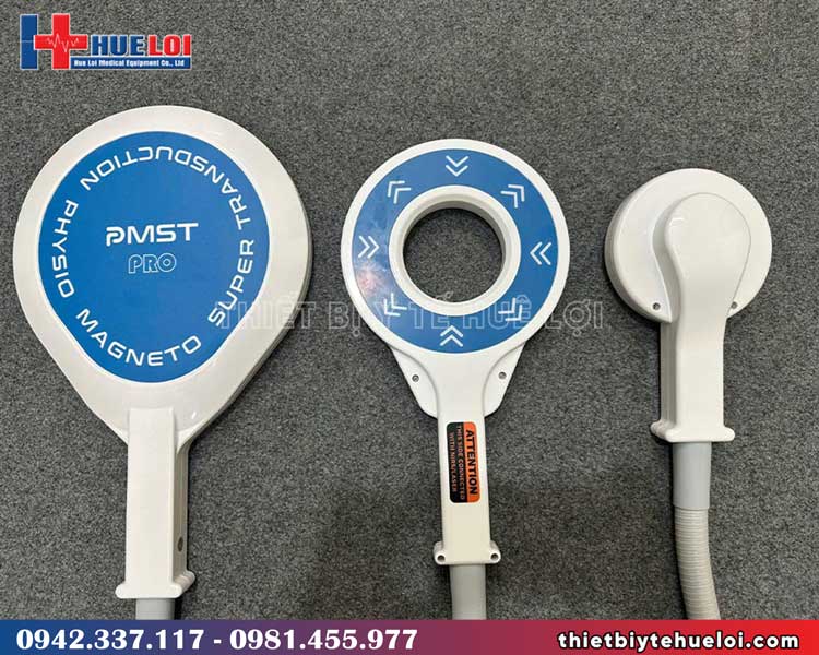 tay cầm trị liệu của máy từ trường trị liệu kết hợp diode laser công suất cao