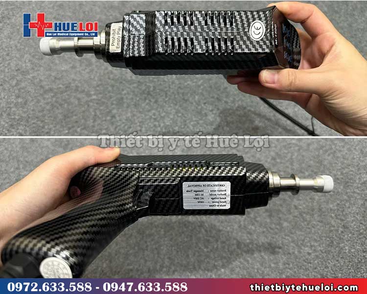 súng bấm huyệt tác động cột sống cao cấp m1500