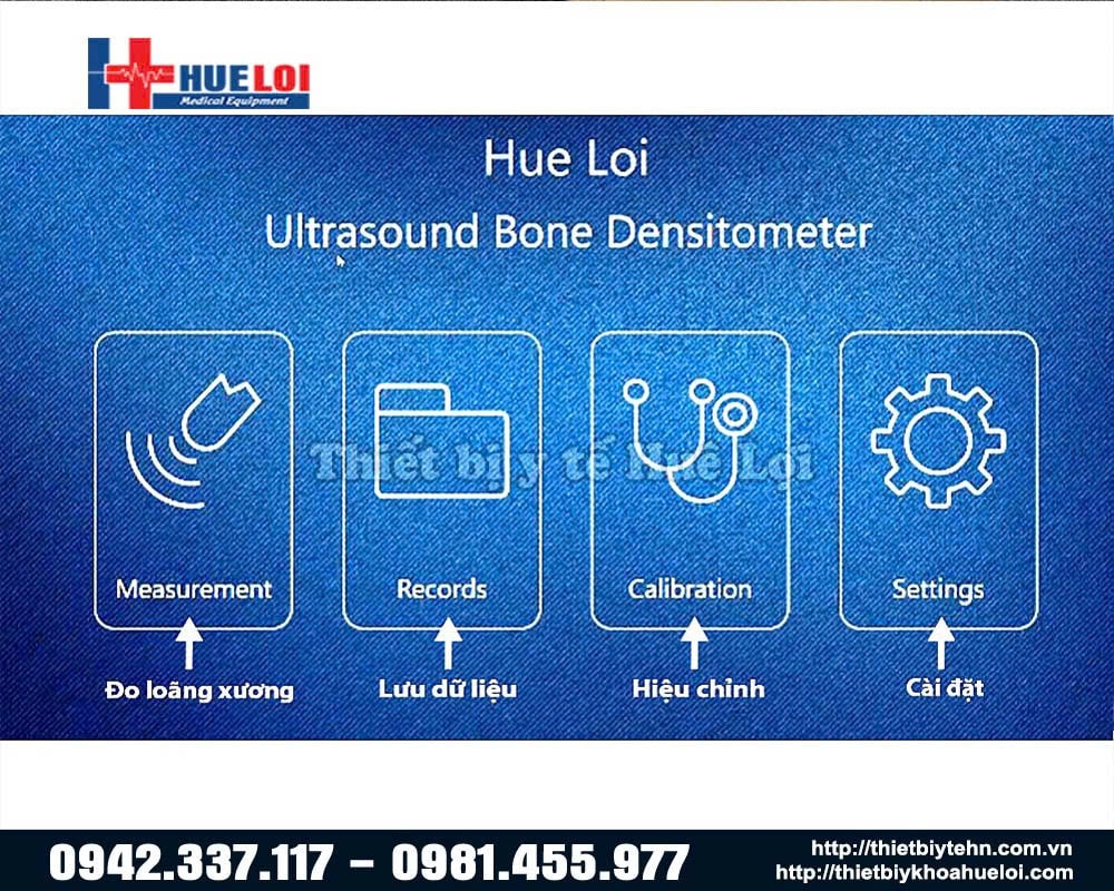 màn hình máy đo mật độ xương bmd-a1