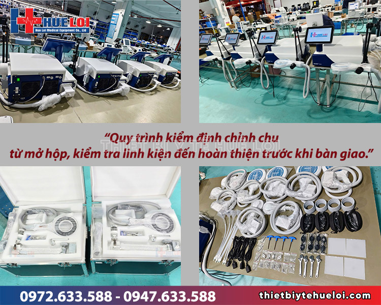 quy trình kiểm tra chất lượng máy từ trường huê lợi trước khi bàn giao