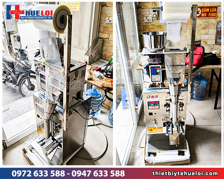 giao máy đóng túi tự động huê lợi tiếp tục đồng hành cùng các phòng khám yhct