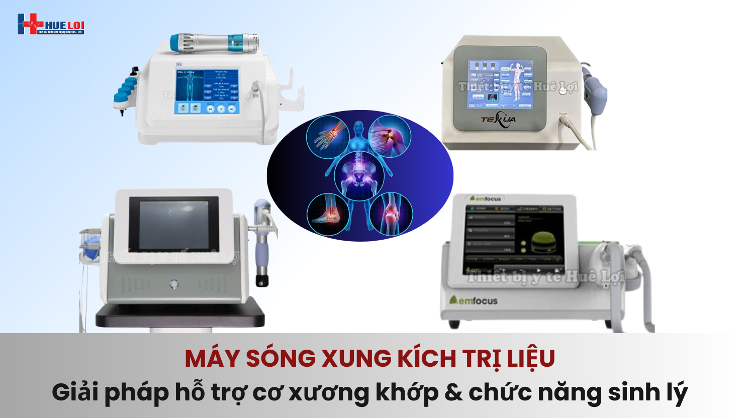 Máy sóng xung kích trị liệu: Giải pháp mới trong điều trị cơ xương khớp và rối loạn cương dương