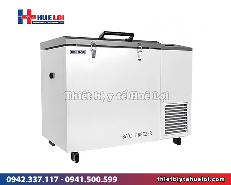 tủ đông âm sâu -86 độ c cửa trên
